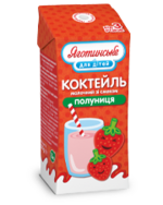 Коктейль молочный «Клубника»
