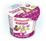 Паста творожная с наполнителем «Малина-Cлива»