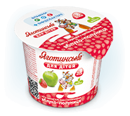 Паста творожная с наполнителем «Яблоко-клубника»