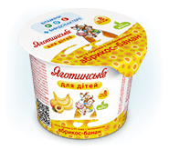 Паста сиркова з наповнювачем «Абрикос-банан»